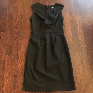 Mossimo Black Career Dress, V Neck, Size 2